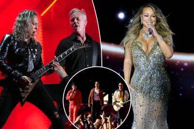 Mariah Carey and Metallica rock Central Park at Global Citizen Festival - nypost.com - Spain - Italy - India - Jersey - Ghana