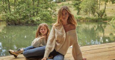 Abbey Clancy - Peter Crouch - Abbey Clancy models with mini me daughter aged 7 ‘Liberty loves dressing like me’ - ok.co.uk