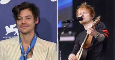Harry Styles and Ed Sheeran lead stars donating items to raise money for Ukraine - www.msn.com - California - Manchester - Ukraine - Russia