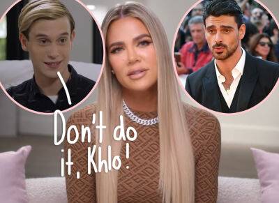 Kim Kardashian - Tristan Thompson - Michele Morrone - Medium Tyler Henry Warned Khloé Kardashian To 'Stay Away' From Guy With An ‘M Name' Years Ago -- Was He Talking About Michele Morrone?! - perezhilton.com - USA - Italy - county Henry