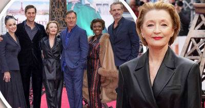 Lesley Manville stuns at premiere of Mrs.Harris Goes To Paris - www.msn.com