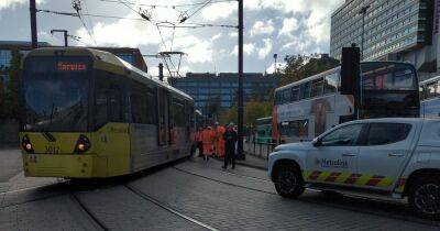Disruption on Metrolink as tram 'breaks down' in Manchester city centre - manchestereveningnews.co.uk - Manchester - Greece