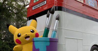 Trafford Centre - Pokemon bus bringing Pikachu to The Trafford Centre for treasure hunt art trail - manchestereveningnews.co.uk - Manchester