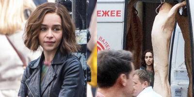 Emilia Clarke Is Back on 'Secret Invasion' Set & There Are a Lot of Interesting Photos to See! - www.justjared.com - London