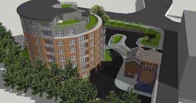 Historic railway building and eight-storey roundhouse could create ‘landmark’ Stockport apartments - manchestereveningnews.co.uk - Manchester - county Lane - Indiana - city Stockport - city Wellington