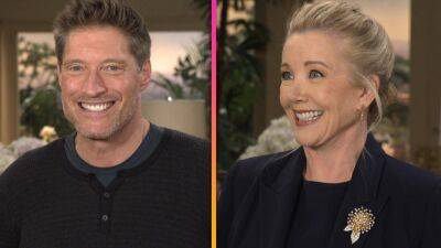 Sean Kanan, Melody Thomas Scott on Their 'Bold & the Beautiful,' 'Young & the Restless' Crossover (Exclusive) - etonline.com - Los Angeles