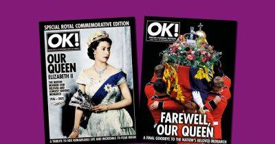 Elizabeth Ii II (Ii) - Royal Family - Charles Iii III (Iii) - Own a piece of history with historic OK! editions honouring Queen Elizabeth II - ok.co.uk - Britain