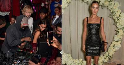 Kanye West cosies up to Irina Shayk at Burberry SS23 show after party - www.msn.com - Britain - London