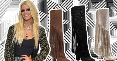 Jessica Simpson's fringed boots are so amazing we want them in every color - www.msn.com