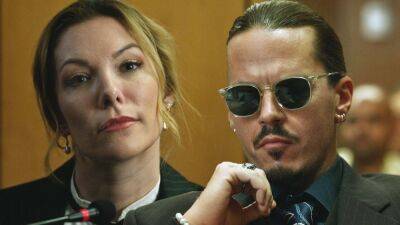 Johnny Depp - Amber Heard - Johnny Depp and Amber Heard Trial Movie 'Hot Take' Drops First Trailer (Exclusive) - etonline.com - county Heard