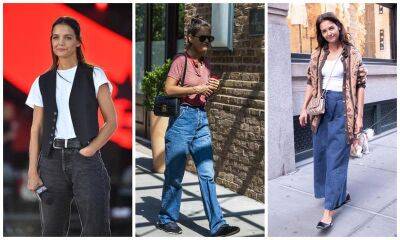 Katie Holmes - Check out some of Katie Holmes’ best denim moments - us.hola.com - New York