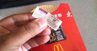 Tiktok - McDonald's diner delighted after finding 'best prize ever' on Monopoly sticker - dailyrecord.co.uk - Manchester - Beyond