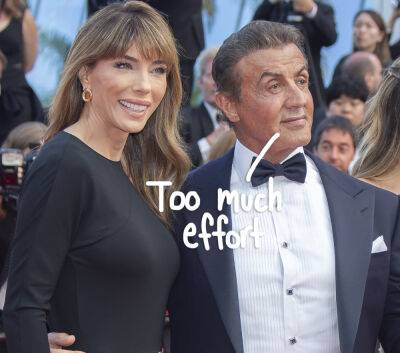 Page VI (Vi) - Sylvester Stallone - Jennifer Flavin - Sylvester Stallone & Jennifer Flavin Are Staying Together Because... Dividing Their Assets Would Be Too Hard?! - perezhilton.com
