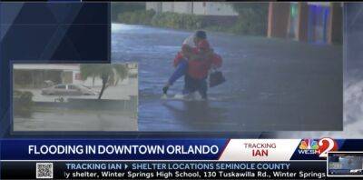 Orlando TV Reporter Rescues Woman Whose Vehicle Got Stuck In Hurricane Ian Floodwaters - deadline.com