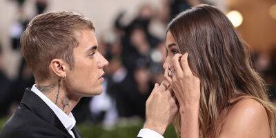 Hailey Bieber - Justin Bieber - Selena Gomez - Hailey Bieber Clarifies That Viral Met Gala Video That Looks Like She's Crying Over 'Selena' Chants - justjared.com