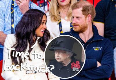 Said Too Much? Prince Harry & Meghan Markle Desperate To Edit Netflix Series And His Memoir Following Queen's Death! - perezhilton.com - Denmark - Netflix