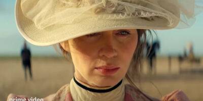 Destiny - Emily Blunt Arrives In A Very Wild West in 'The English' Teaser Trailer - Watch - justjared.com - Britain - county Young - Wyoming