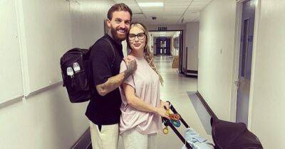 Aaron Chalmers overjoyed as 'little soldier' baby son is allowed home before surgery - www.ok.co.uk