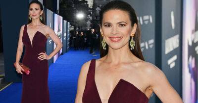 Tom Cruise - Hayley Atwell - Hayley Atwell wows in an extreme plunging gown at a charity gala - msn.com - London