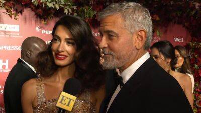 George Clooney - Rachel Smith - Amal Clooney - Amal Clooneyfoundation - George Clooneyfoundation - George and Amal Clooney Talk Romantic 8th Wedding Anniversary at Clooney Foundation's Albie Awards (Exclusive) - etonline.com - New York - New York - Italy