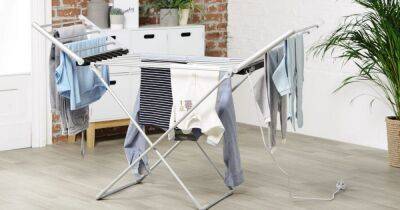 Aldi's heated airer that costs just 8p an hour to run returns this weekend - dailyrecord.co.uk
