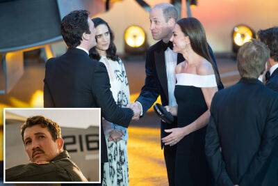 Kate Middleton - Jimmy Fallon - Jon Hamm - Jennifer Connelly - Miles Teller - Bora Bora - prince William - Miles Teller joked about getting ‘lost in Prince William’s eyes’ when they met - nypost.com