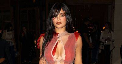 Kylie Jenner - Stassie Karanikolaou - Kylie Jenner Updates the ‘Naked’ Trend in ‘Dissolved Doll’ Dress: See Her Paris Fashion Week Outfits - usmagazine.com - France
