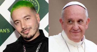 J Balvin Snaps Epic Selfies with Pope Francis! - justjared.com - Italy - Argentina - Colombia - Vatican