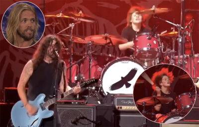 Late Foo Fighters Rock Star Taylor Hawkins' Son Plays Drums In Dad's Place At Band's Emotional London Show - perezhilton.com - London - Taylor - Colombia