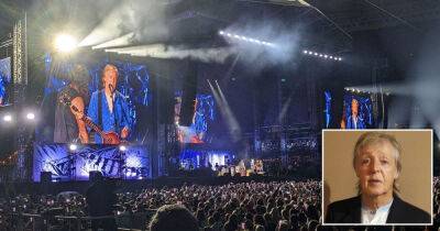 Paul Maccartney - Dave Grohl - Summer Rain - Chrissie Hynde - Sir Paul McCartney makes surprise guest appearance at Taylor Hawkins Tribute Concert - msn.com