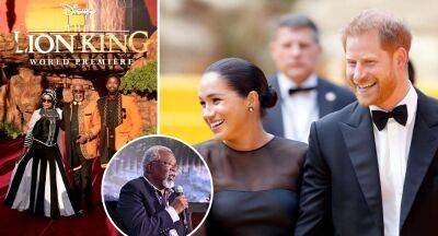 Meghan Markle - Lion King cast responds to Meghan Markle’s Mandela comparisons - newidea.com.au - London - South Africa