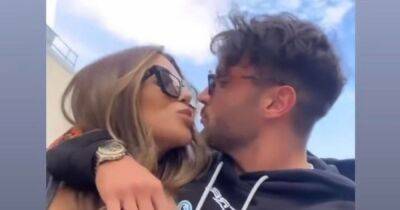 Amy Hart - Davide Sanclimenti - Itv Love - ITV Love Island winners Davide and Ekin-Su snuggle in bed during reunion after she spoke out on 'cheat' claims - manchestereveningnews.co.uk - Spain - Los Angeles - Italy - Manchester - Ireland - Rome - city Sanclimenti