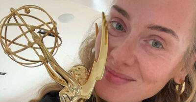 'Trust me to have an EGO': Adele gets close to exclusive status with first Emmy win - www.msn.com