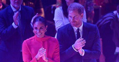 Elizabeth II - duchess Kate - Williams - Christopher Andersen - Meghan Markle and Prince Harry Return to U.K. for Charity Event: It’s ‘Very Nice to Be Back’ - usmagazine.com - Britain - Scotland - California - Germany - county Summit - city Manchester, county Summit