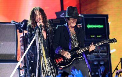 Steven Tyler - Watch Aerosmith perform their first show since before the pandemic - nme.com - Britain - Las Vegas - state Maine