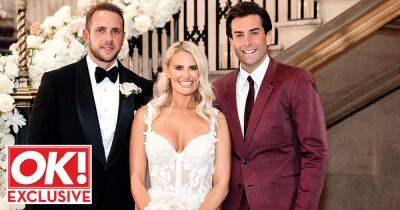 Danielle Armstrong says Arg was 'itching to sing' at wedding but Jess Wright stole the mic - www.ok.co.uk