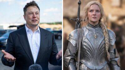 Elon Musk Says ‘Tolkien Is Turning in His Grave’ Over Depiction of Male Characters in ‘Rings of Power’ - thewrap.com