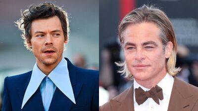 Florence Pugh - Harry Styles - Olivia Wilde - Chris Pine - 'Don't Worry Darling' star Harry Styles appears to spit on co-star Chris Pine in viral video - foxnews.com - county Pine