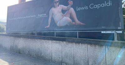 Lewis Capaldi - Irn-Bru hijack Lewis Capaldi's half-naked billboard photoshoot with cheeky ad campaign - dailyrecord.co.uk - London