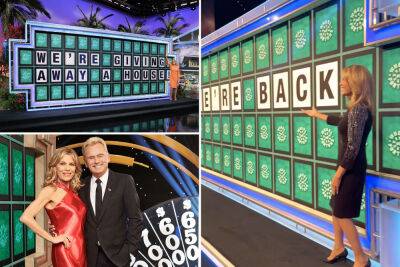 Vanna White - Pat Sajak - ‘Wheel of Fortune’ gets a new look, fans criticize makeover as ‘cheap’ - nypost.com