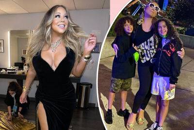 Yes, Mariah Carey Wore High Heels To An Amusement Park With Her 11-Year-Old Twins! - perezhilton.com - Ohio - Morocco - county Monroe
