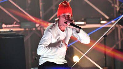 Justin Bieber - Justin Bieber Announces Break From Tour Amid Ramsay Hunt Syndrome and Exhaustion - etonline.com - Brazil - county Rock