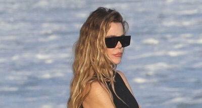 Khloe Kardashian - Tristan Thompson - Penelope Disick - True Thompson - Khloe Kardashian Enjoys Beach Outing with Daughter True & Her Nieces - justjared.com - USA - Chicago - Malibu