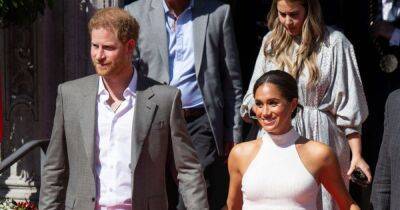 prince Harry - Meghan Markle - princess Diana - Brandon Maxwell - Prince Harry - Diana Princessdiana - Meghan Markle's no expenses spared £300k tour wardrobe including Princess Diana's watch - ok.co.uk - Germany - county Summit - city Manchester, county Summit