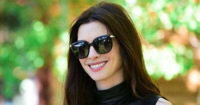 Anne Hathaway's white puff-sleeved dress is the coolest end-of-summer look - www.msn.com - Britain - Colorado - state Oregon - county Porter