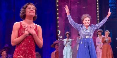 Lea Michele - Fanny Brice - 'Funny Girl' Shares Footage of Lea Michele & Tovah Feldshuh Taking Their First Bows - Watch! - justjared.com - New York