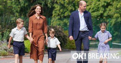 A royal welcome - Prince Louis starts brand new Windsor school with George and Charlotte - www.ok.co.uk - Charlotte - county Berkshire