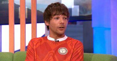 Louis Tomlinson - Alex Jones - BBC The One Show viewers question Louis Tomlinson's appearance as Ronan Keating makes One Direction dig - manchestereveningnews.co.uk