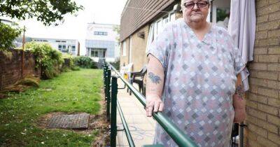 Pensioner 'fed up' as metal railing around bungalow blocks access to own garden - www.dailyrecord.co.uk - Manchester - borough Rochdale