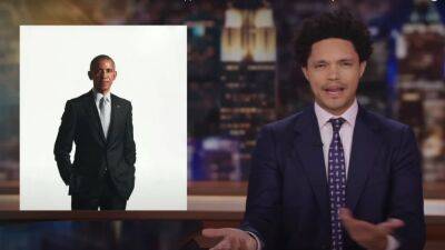 ‘The Daily Show': Trevor Noah Jokes Obama’s White House Portrait Looks Like It Was ‘Taken at the DMV’ (Video) - thewrap.com - France
